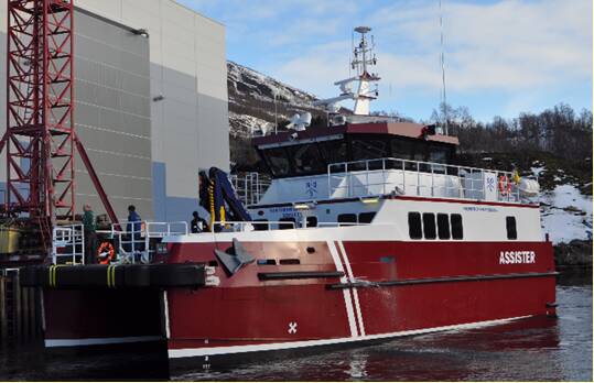 Equipements Défenses de Vedettes Ocean 3 - Wind Farm Support Vessel Assister