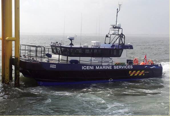 Equipements Défenses de Vedettes Ocean 3 - Wind Farm Support Vessel Iceni Pride