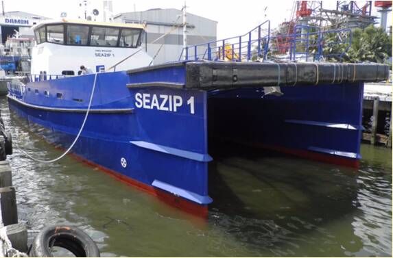 Equipements Défenses de Vedettes Ocean 3 - Wind Farm Support Vessel Seazip 1