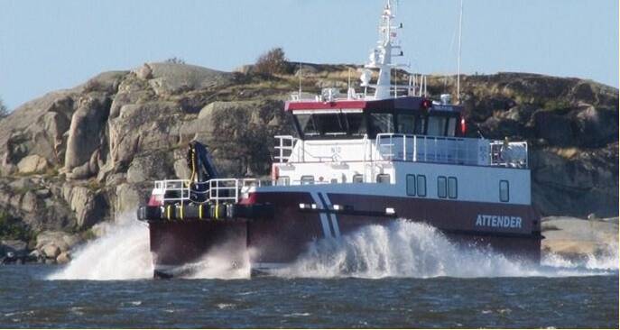 Equipements Défenses de Vedettes Ocean 3 - Wind Farm Support Vessel NOS Attender