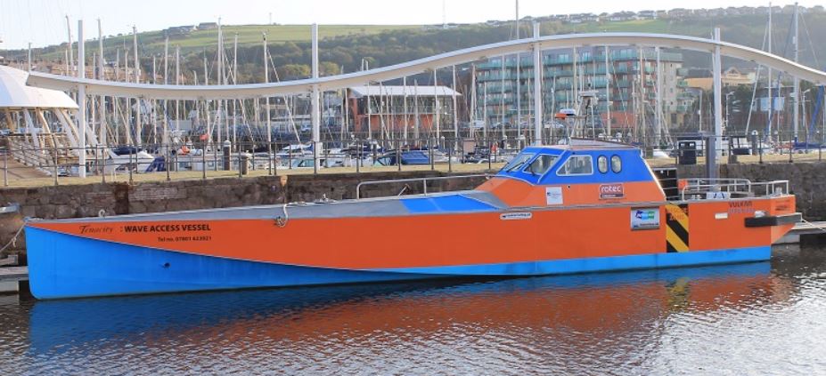 Equipements Défenses de Vedettes Ocean 3 - Wind Farm Support Vessel Wave Access