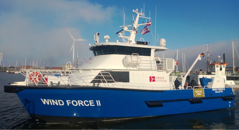 Equipements Défenses de Vedettes Ocean 3 - Wind Farm Support Vessel Wind Force II