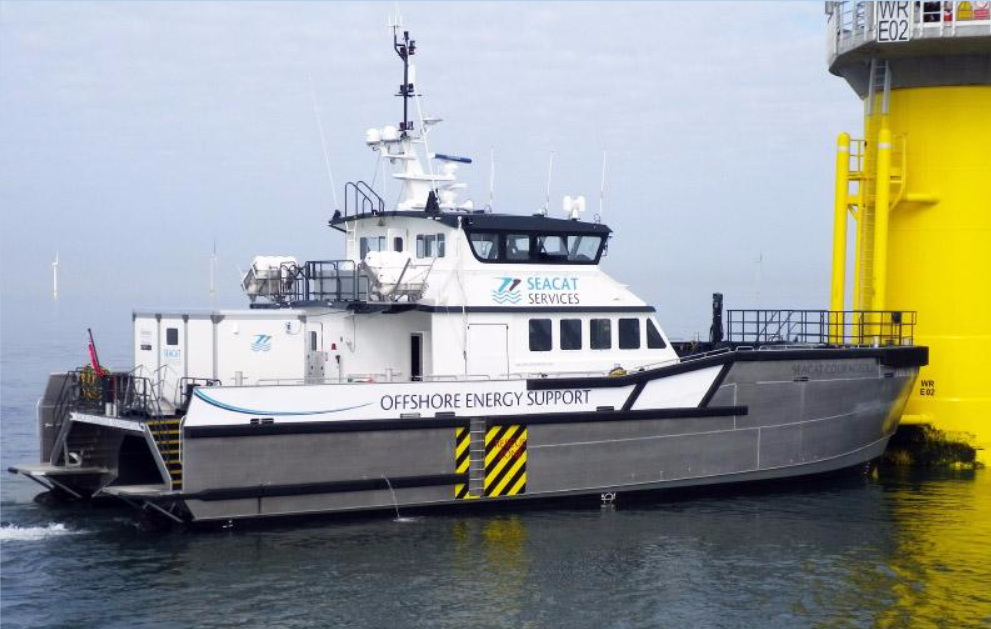 Equipements Défenses de Vedettes Ocean 3 - Wind Farm Support Vessel Seacat Services