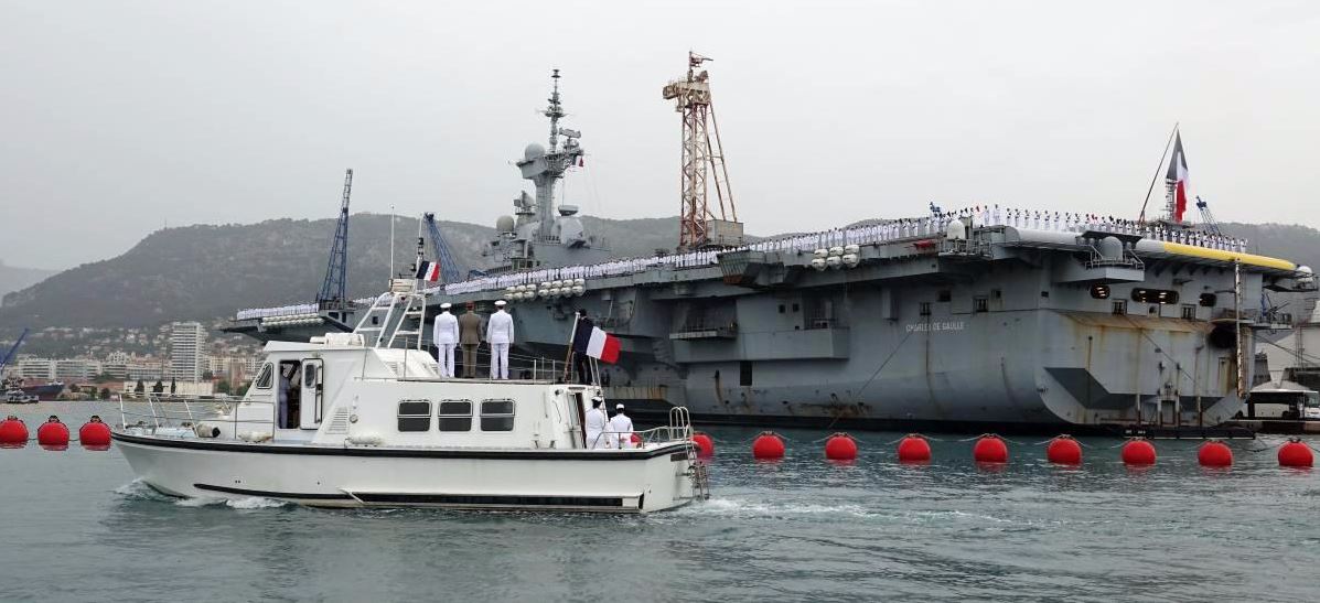 Barrage anti-Intrusion Ocean 3 - Porte-Avions Charles de Gaulle Toulon