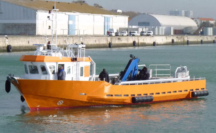 Défenses de Vedettes Ocean 3 - Crew Boat Mamocargo Promar